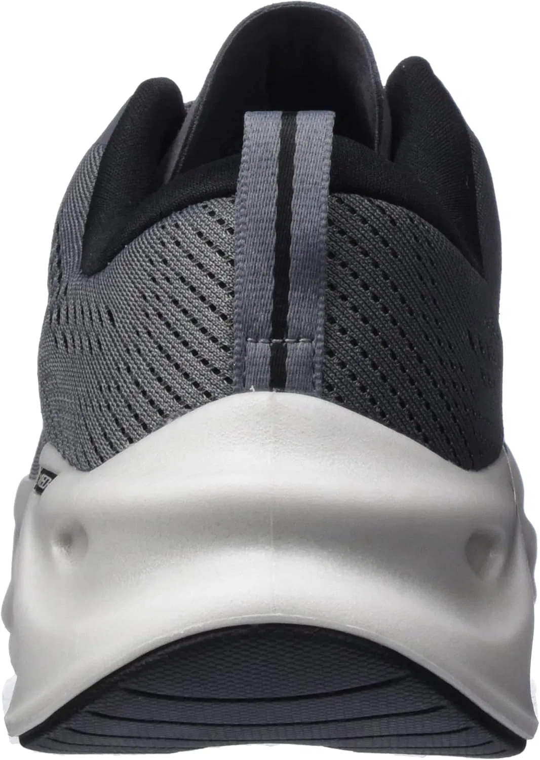 Мужские кроссовки Skechers 220303 CCBK, Anthracite And Black Textile Synthetic — фото 3