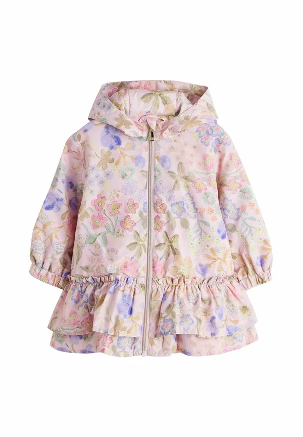 Водонепроницаемая куртка стандартного кроя Next, Pink Floral