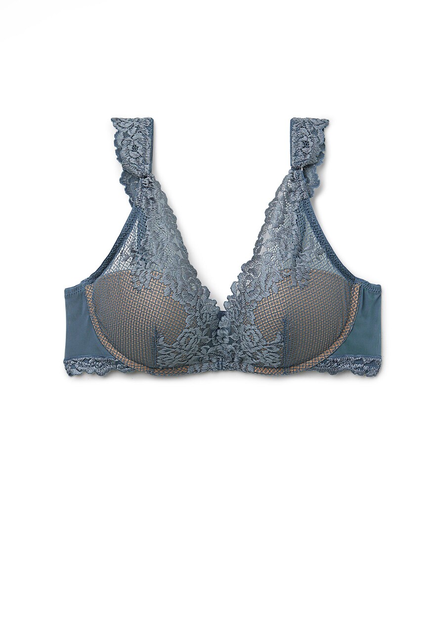 

Бюстгальтер на косточках INTIMISSIMI Triangle Bra Giorgia, пыльно-голубой