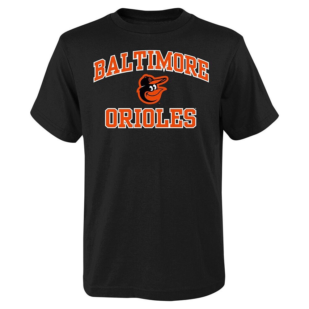 

Черная футболка с логотипом Youth Fanatics Baltimore Orioles Heart & Soul, цвет Orl Black