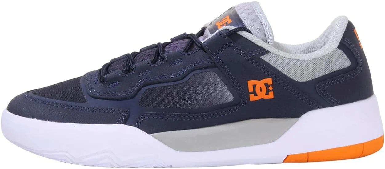 Кроссовки для скейтбординга DC Shoes Metric, DC Navy/Orange — фото 3