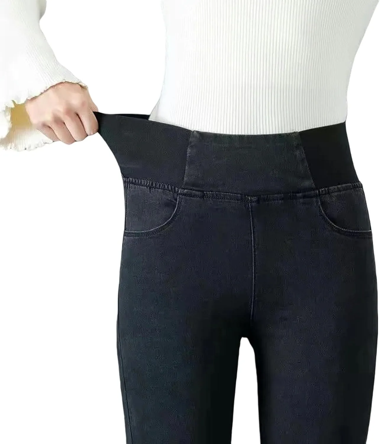 

Женские джинсы Oversized 26-38 Slim Fit SHENDM