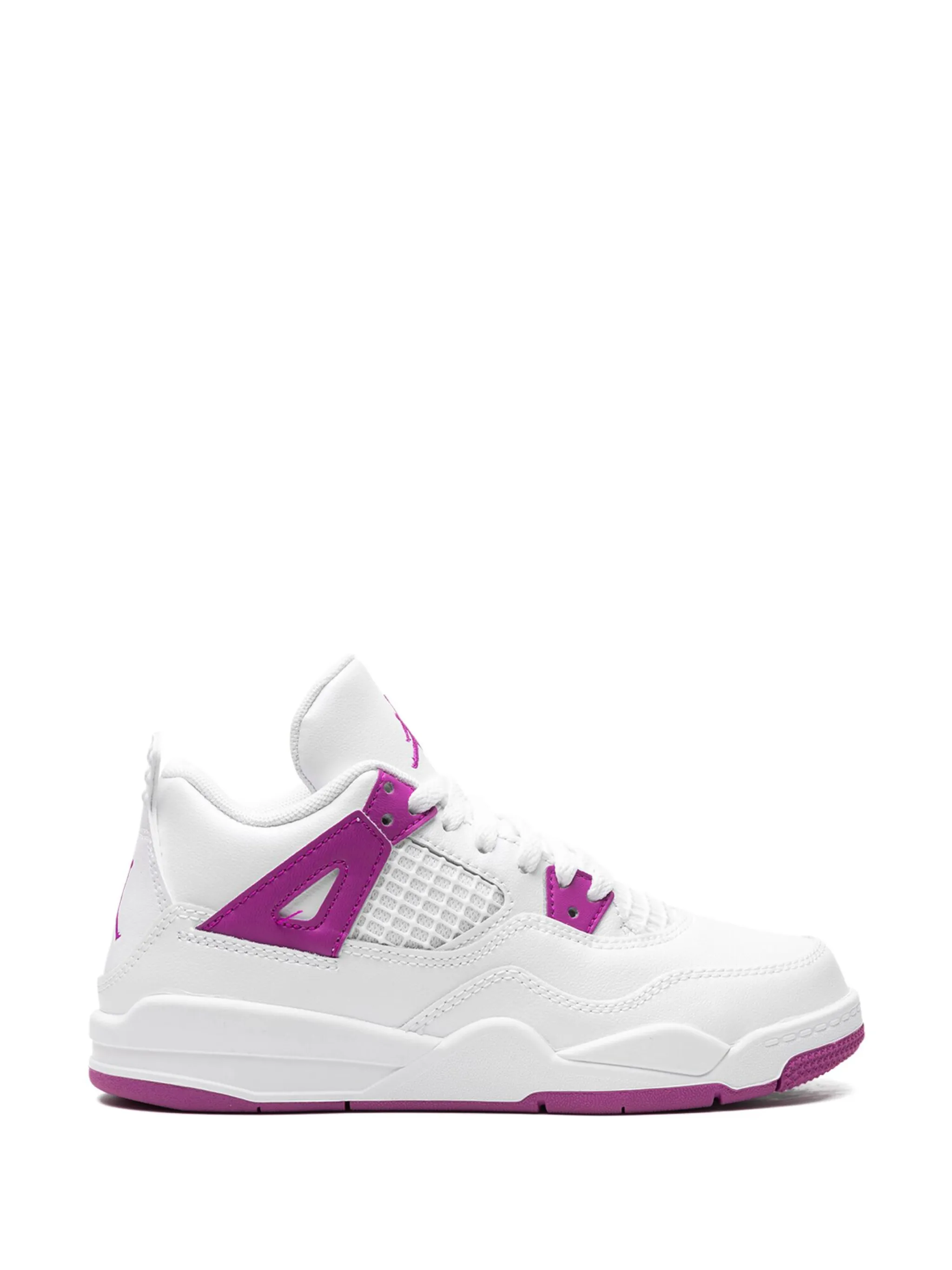 Кроссовки Air Jordan 4 Retro PS Hyper Jordan Kids, белый — фото 2