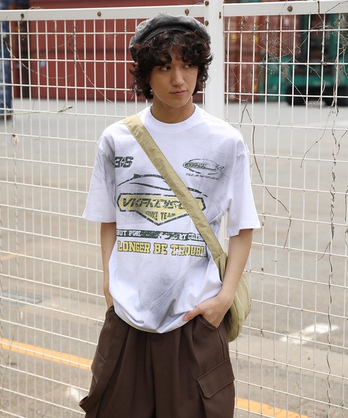 

Футболка с принтом, короткий рукав HOOK, белый