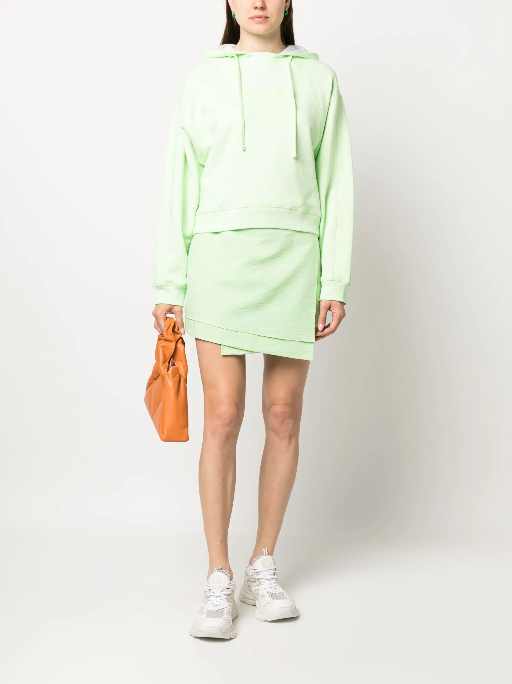 

Худи с логотипом Patrizia Pepe, зеленый