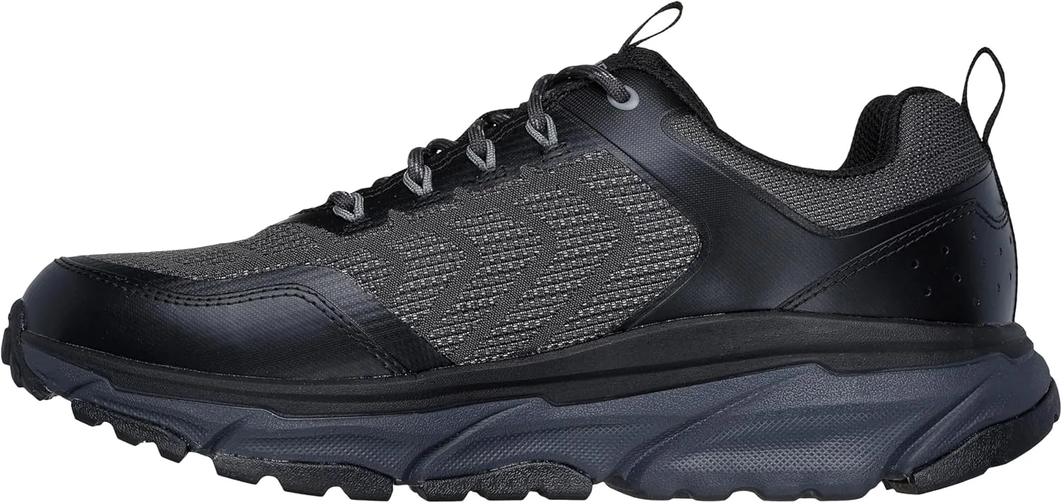 Мужские походные кроссовки Skechers D'lux Journey Defender Stitch, черный — фото 4