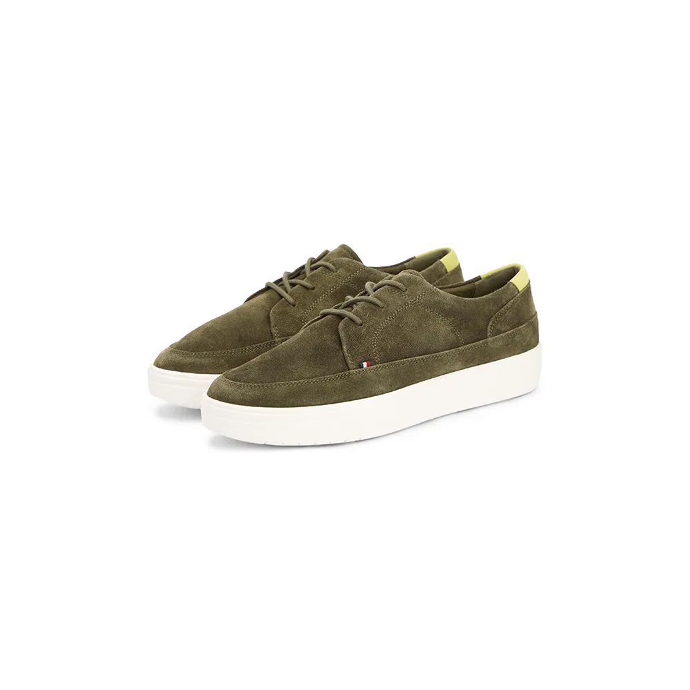 Мужские гибридные туфли Milan Suede цвета хаки от Tommy Hilfiger — фото 2