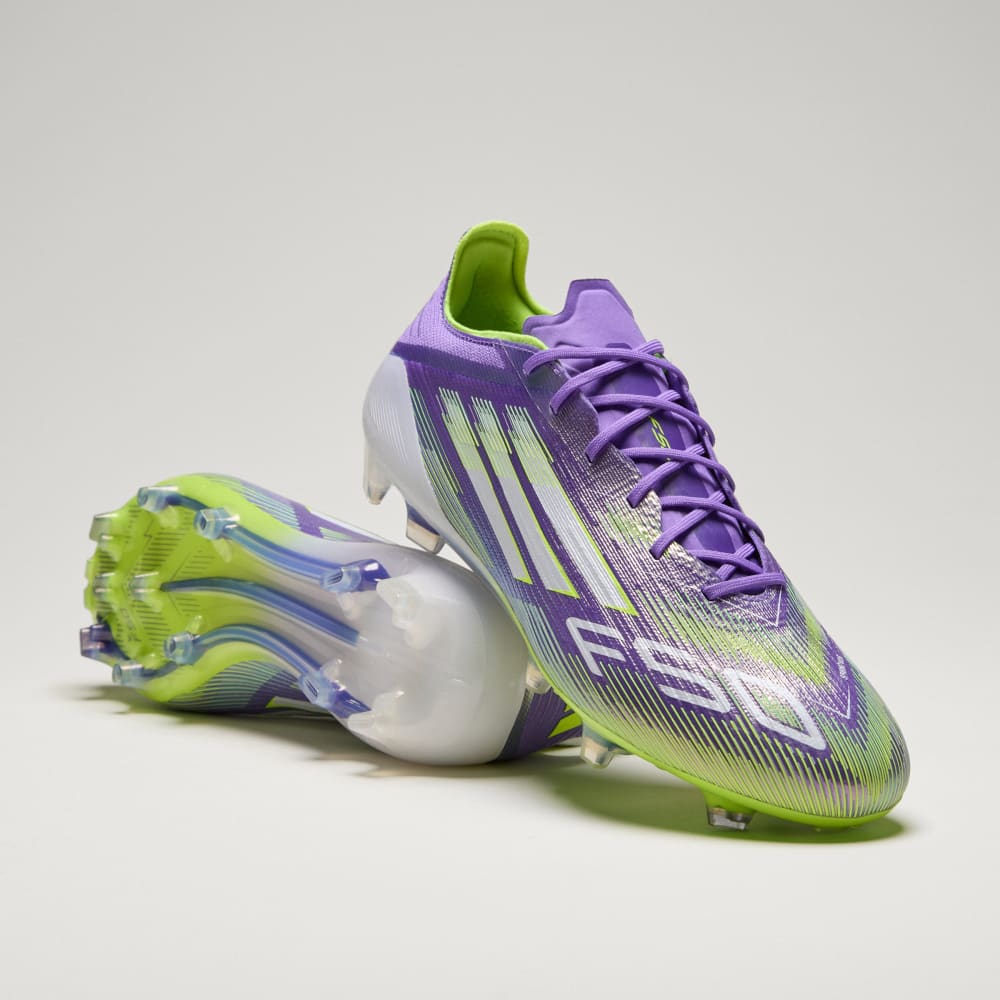 

Бутсы Adidas F50 Elite Firm Ground Cleats, цвет Purple Rush/Cloud White/Lucid Lemon