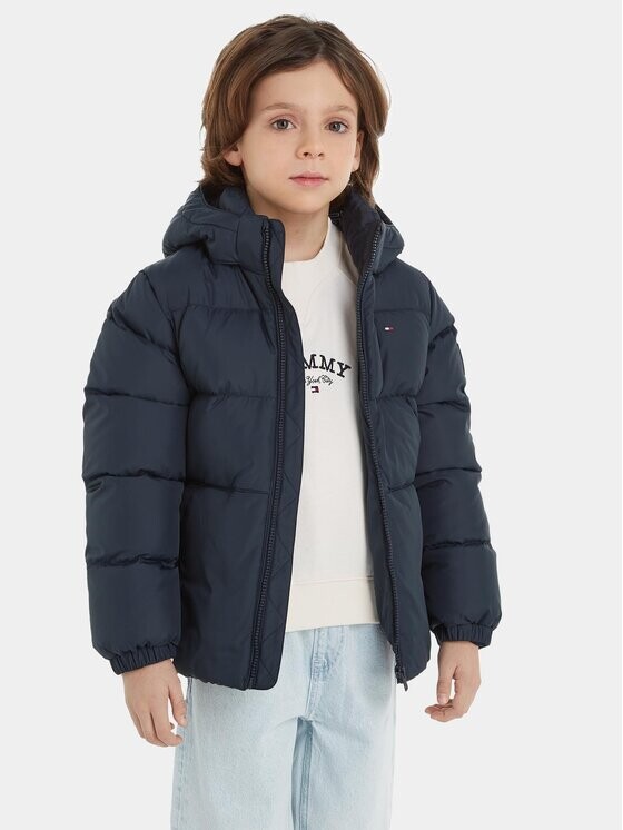 

Пуховик стандартного кроя Tommy Hilfiger, синий