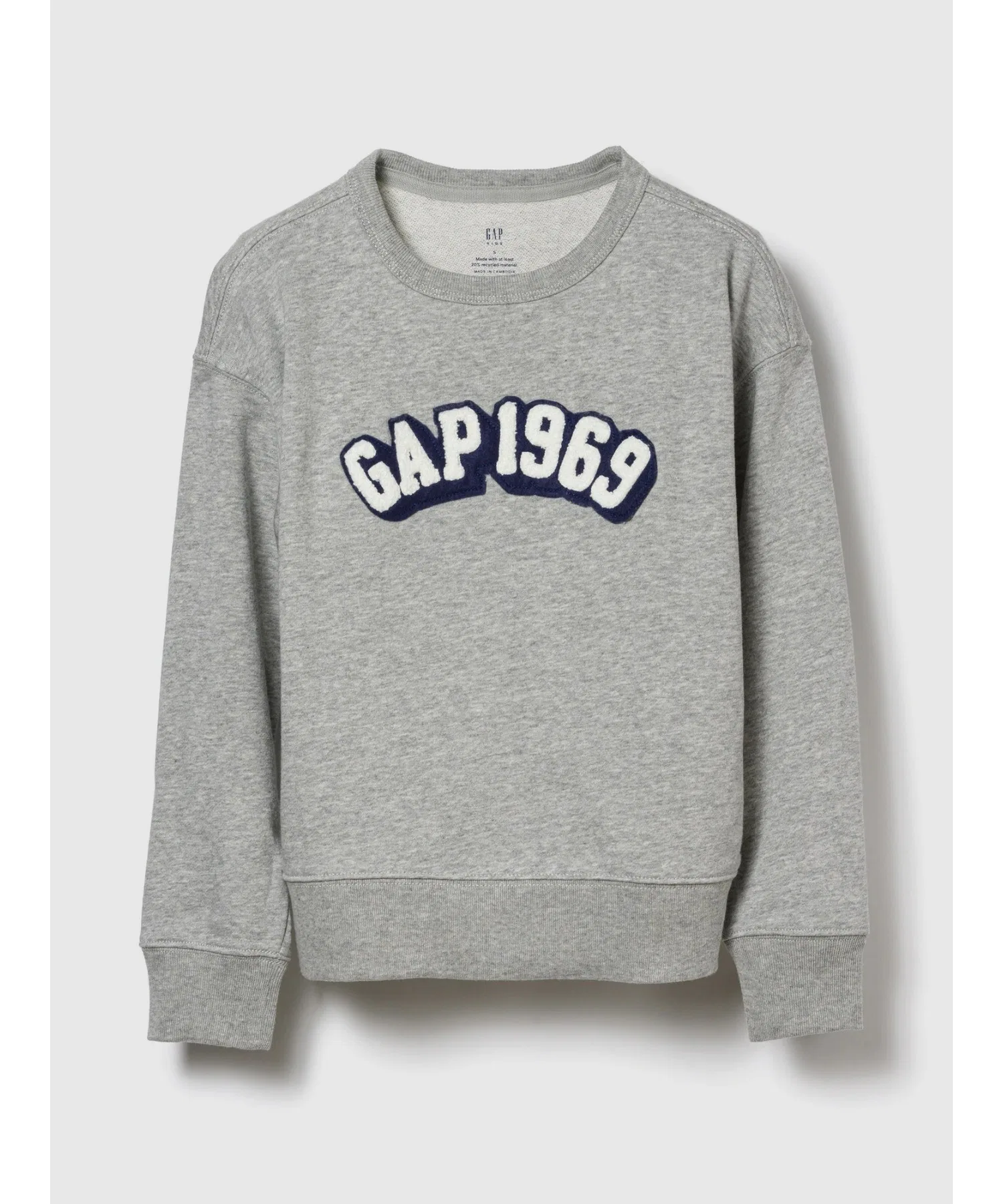 Винтажная мягкая толстовка с логотипом GAP 1969 года (детская)
