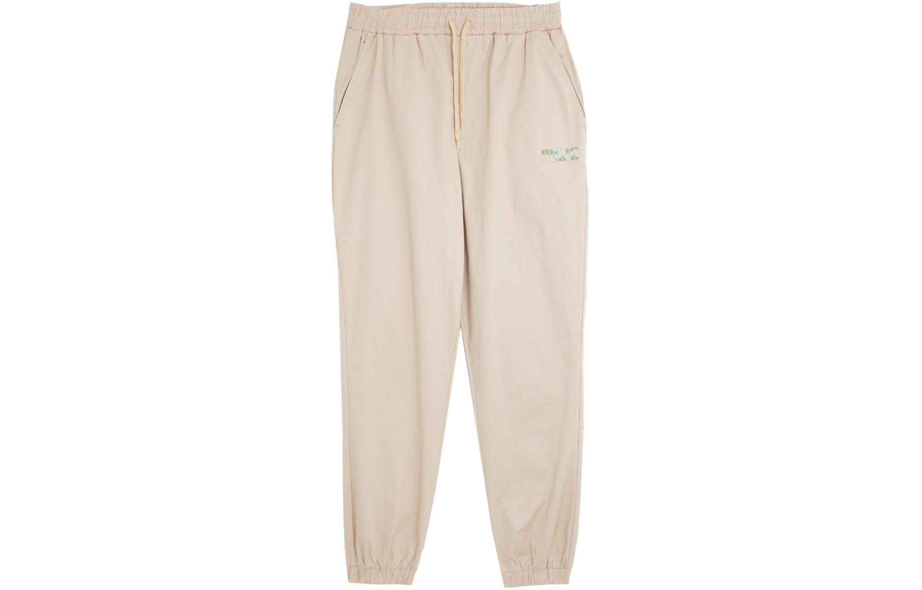 

Вязаные спортивные штаны мужские Oat PUMA, серовато-бежевый