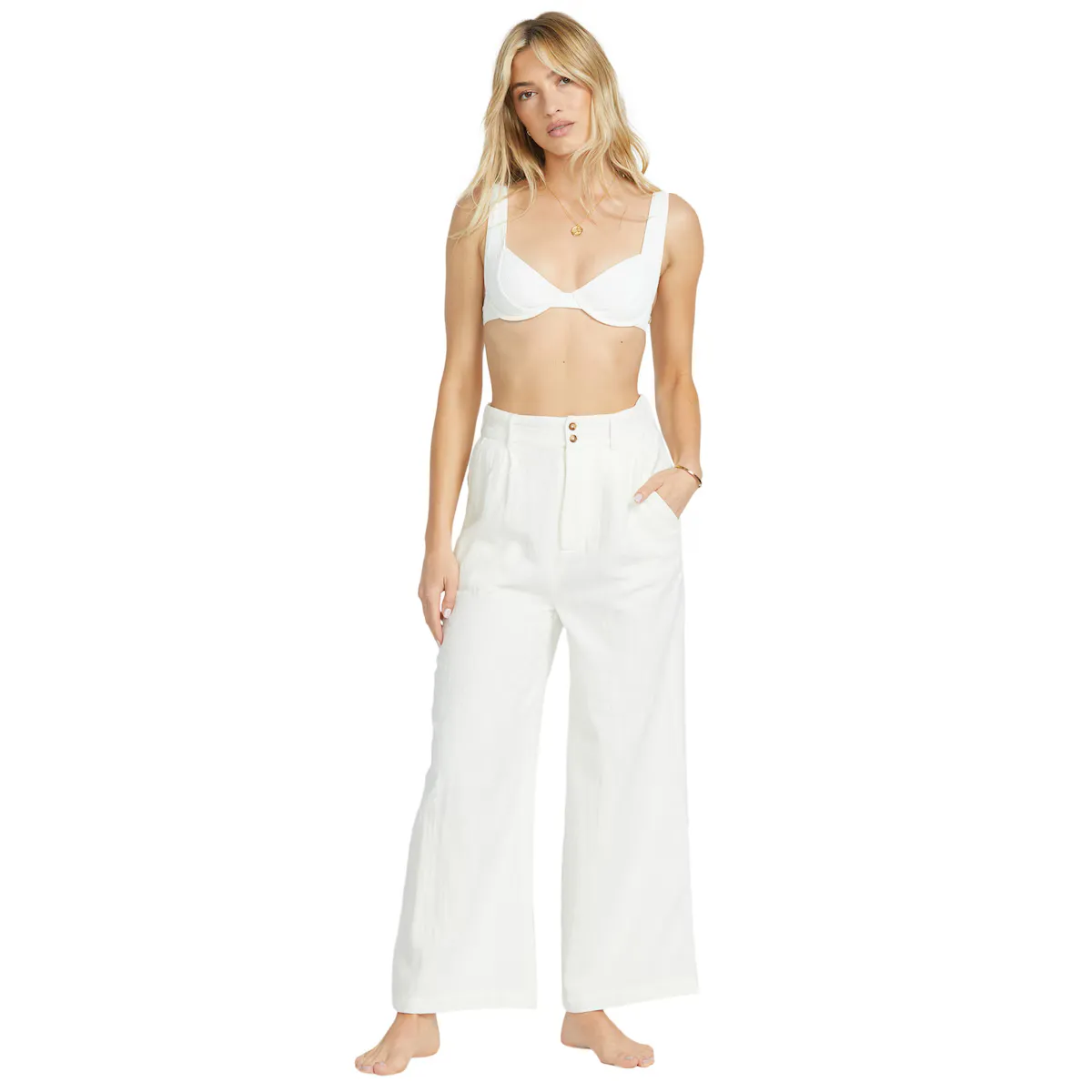 

Женские брюки Billabong Tailor Made, белый