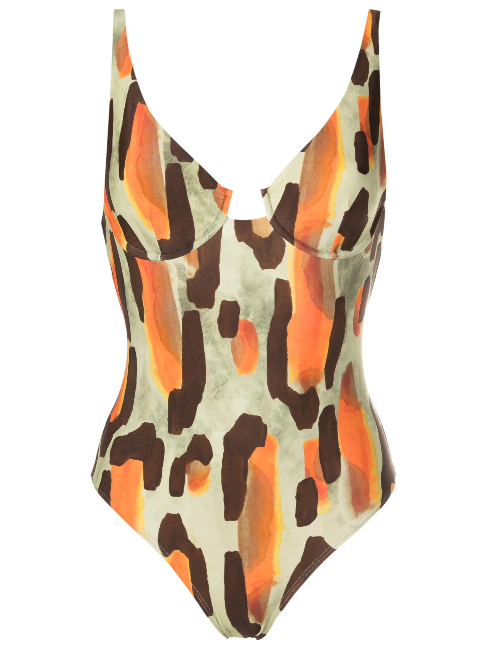 

Купальник Caju на косточках Lenny Niemeyer, мультиколор