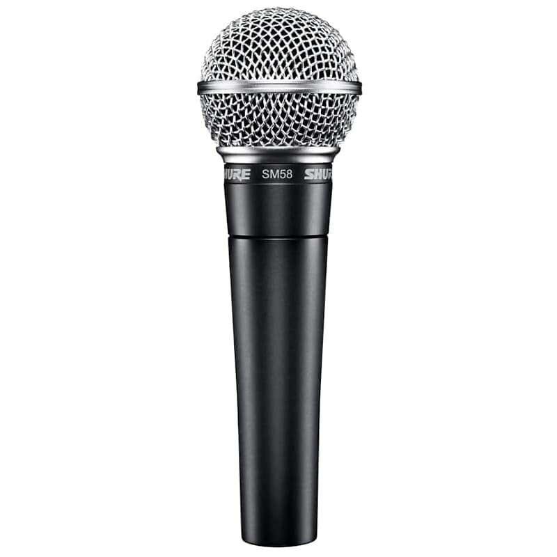 

Кардиоидный динамический вокальный микрофон Shure SM58 Handheld Cardioid Dynamic Microphone