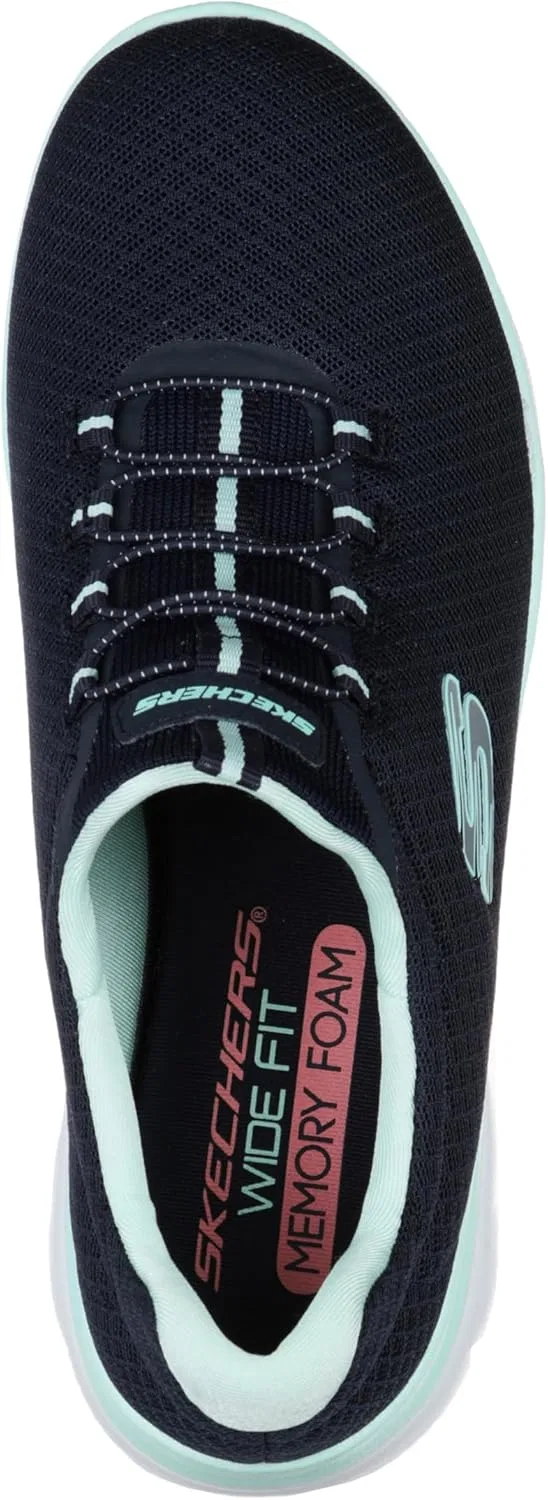 Мужские кроссовки Skechers Gowalk Arch Fit, спортивные слипоны, повседневные лоферы для походов, беговые кроссовки, синий/бирюзовый — фото 3