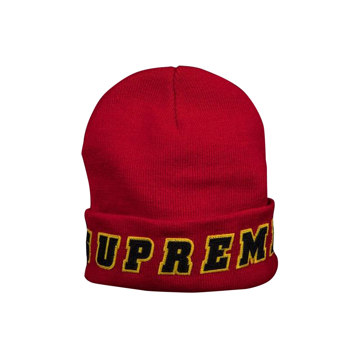 

Шапка-бини Supreme Felt Logo, красная