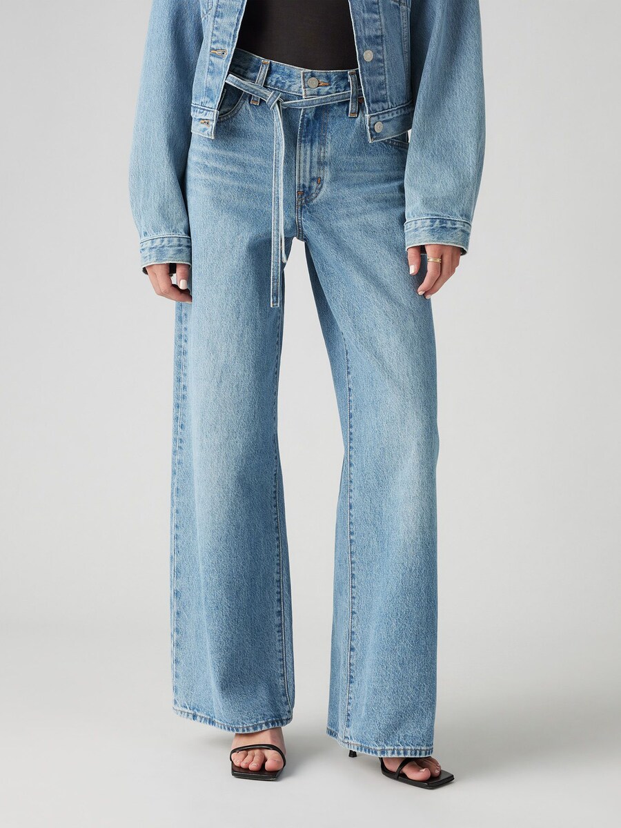 Джинсы с широкими штанинами LEVI'S , светло-синий — фото 4