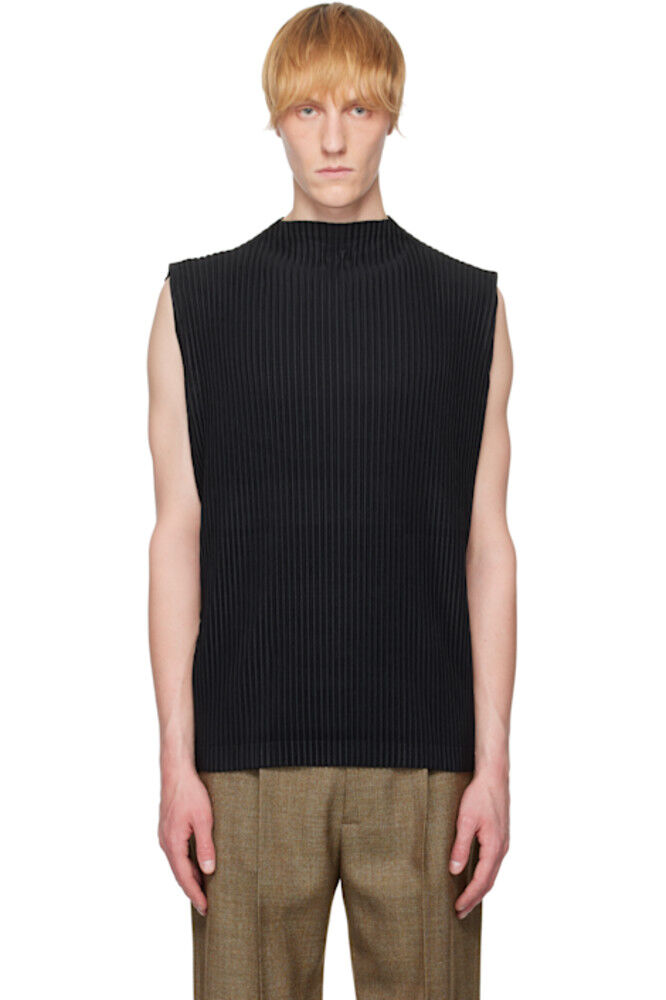 

Черная майка Monthly Color April HOMME PLISSÉ ISSEY MIYAKE