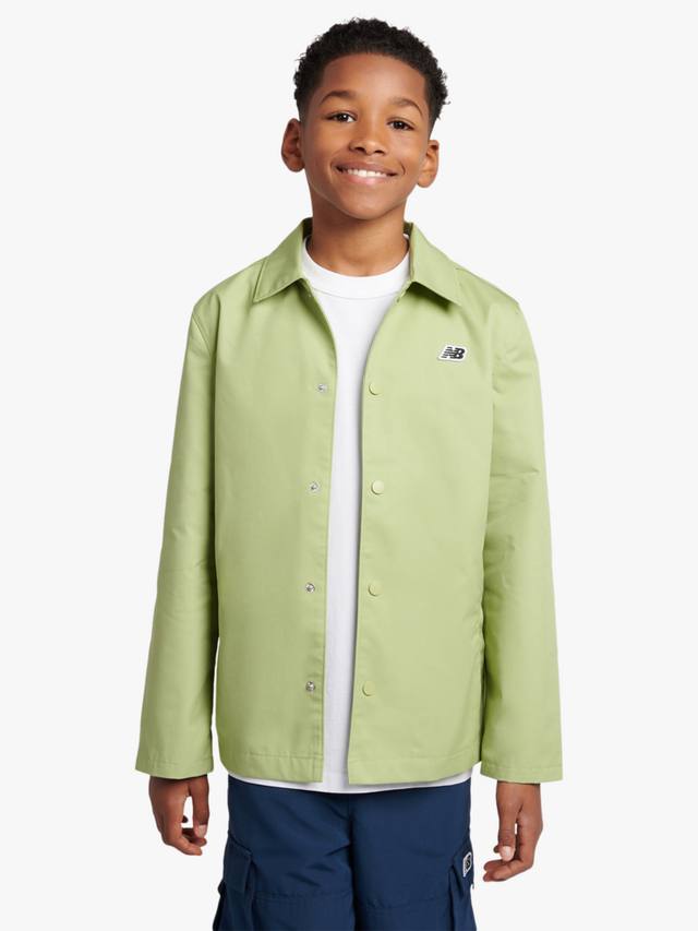 

Детская премиум куртка Coach с водоотталкивающей пропиткой New Balance, Everglade Green