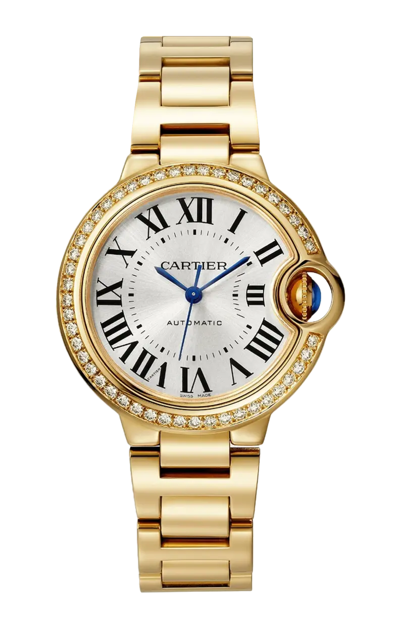 

Ballon bleu de cartier, желтое золото, бриллианты, автоматические - wjbb0069 CARTIER