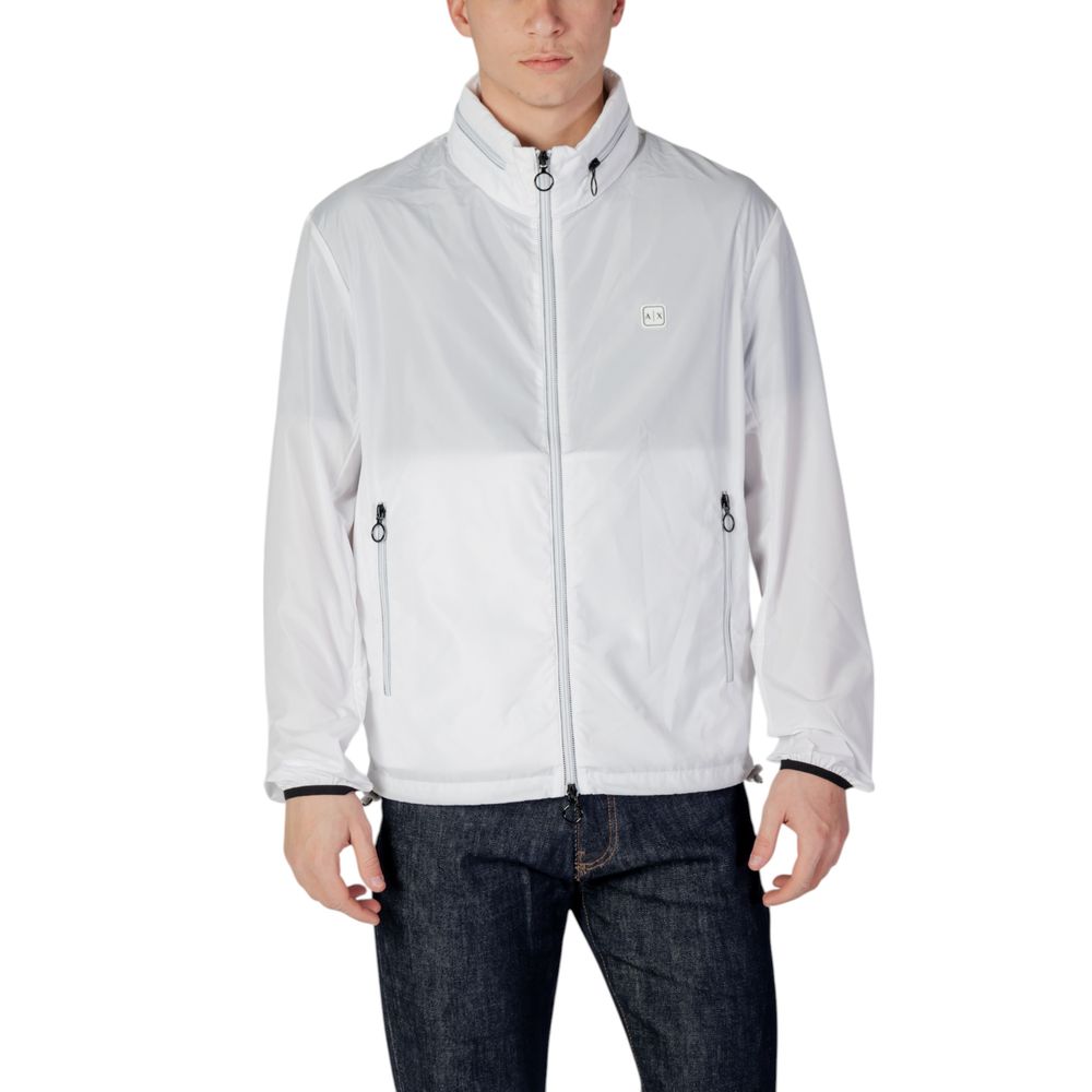 

Белая куртка из полиэстера Armani Exchange
