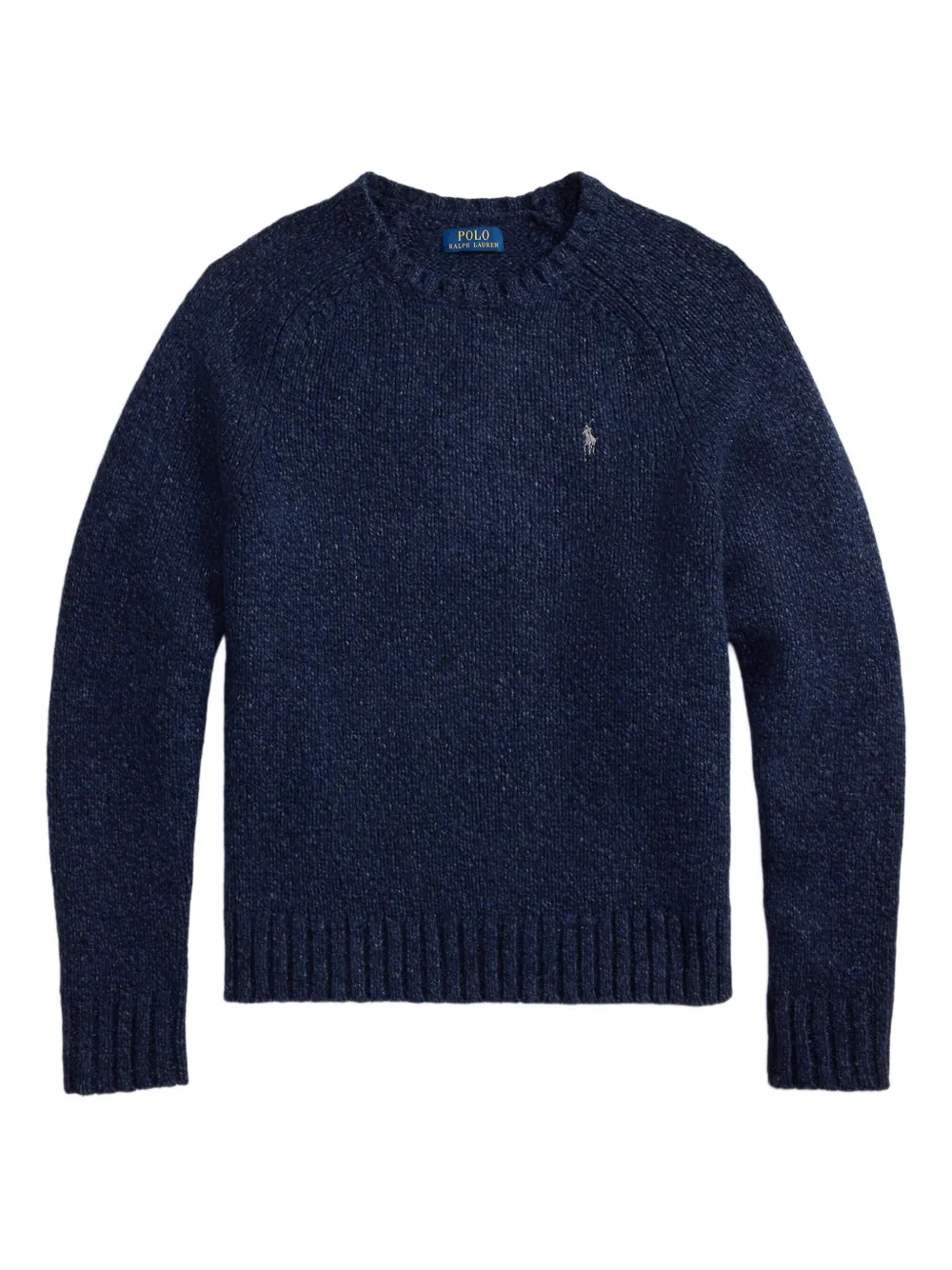 

Свитер с вышитым логотипом POLO RALPH LAUREN, синий