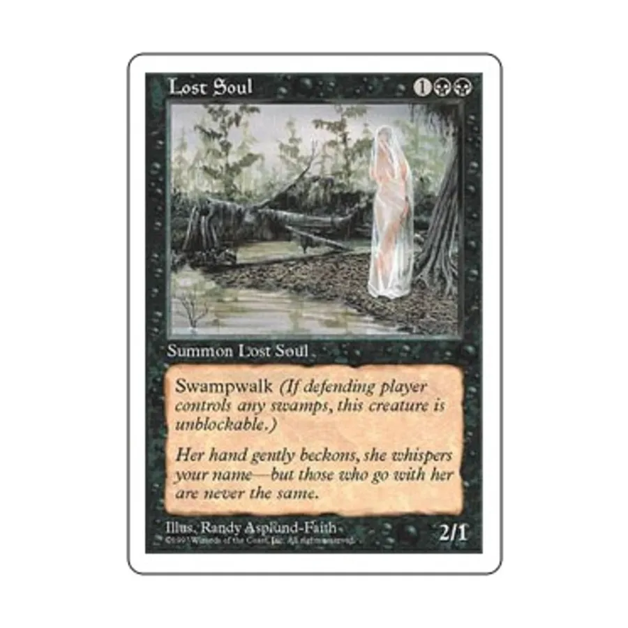 

CCG Потерянная душа (С), MTG - 5th Edition