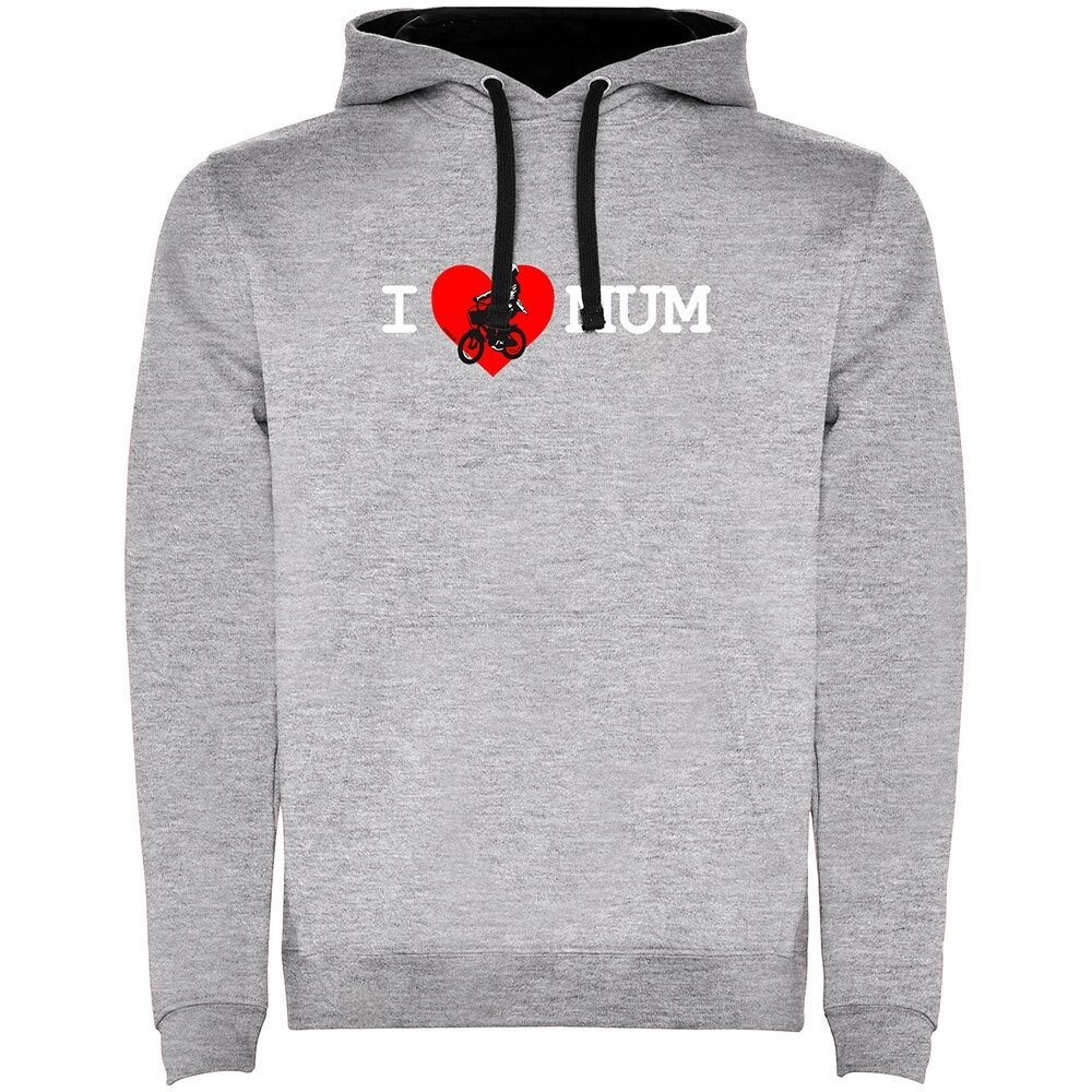 

Худи Kruskis I Love Mum Two-Colour, серый
