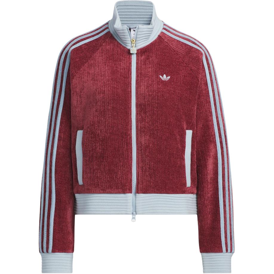 Adidas Originals Темно-красная женская куртка, Dark Red — фото 3