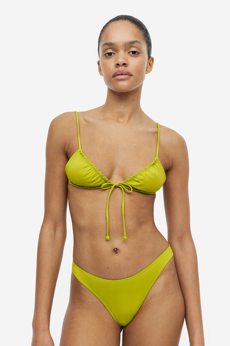 

Бразильские плавки бикини H&M, зеленый