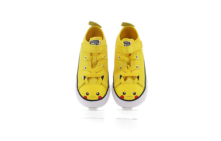 Кеды Converse Pokemon x Chuck Taylor All Star Easy-On Low TD 'Pikachu', желтый — фото 4