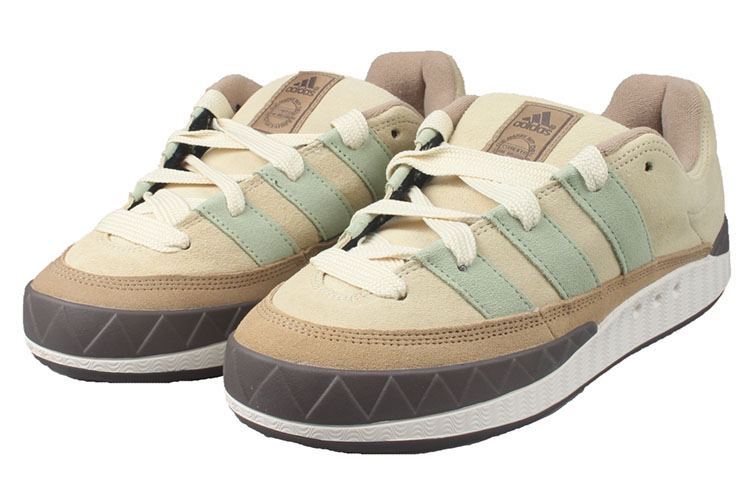 Adidas Originals Адидас Адиматик 'Белый Коричневый' — Белый Желтый, цвет White Yellow — фото 4