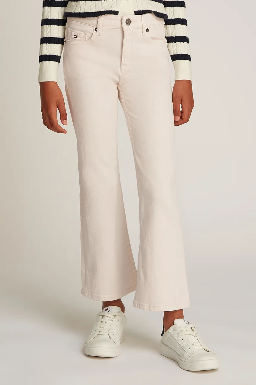 

FLARE детские джинсы Tommy Hilfiger, бежевый