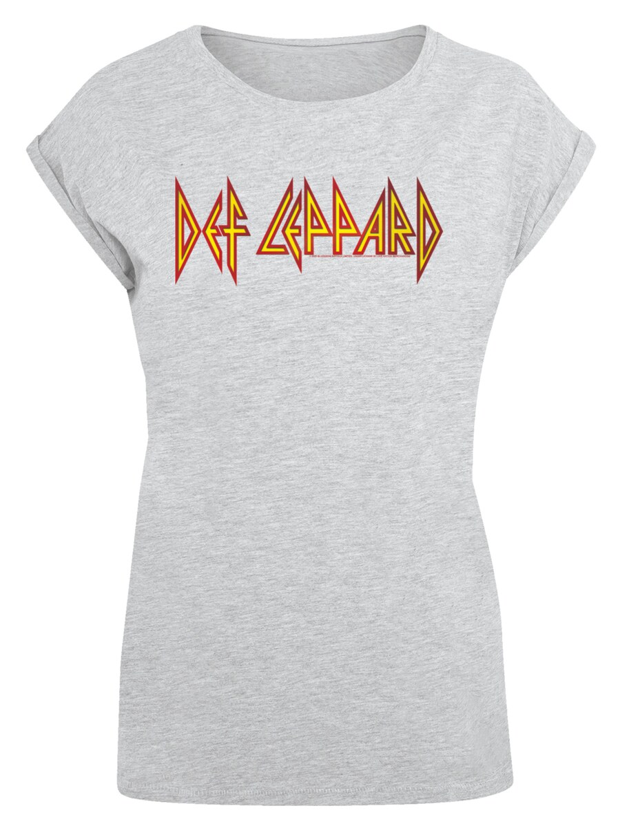 

Рубашка F4NT4STIC Def Leppard, пятнистый серый