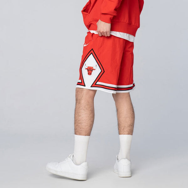 Шорты chicago bulls courtside heritage nba casual sports logo print basketball shorts red Nike, мульитколор — фото 4
