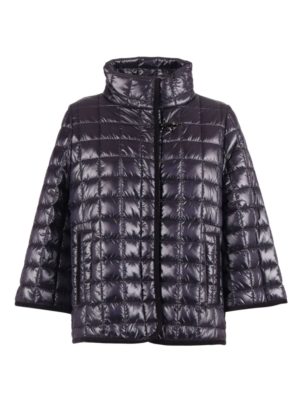 

Стеганая куртка на крючках Fay, синий