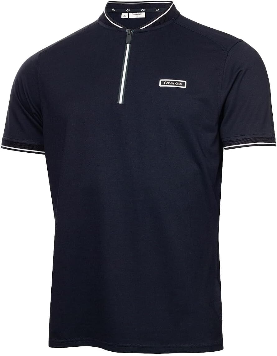 

Мужская рубашка-поло для гольфа Calvin Klein Denton Blade Collar с влагоотводящим воротником, Navy, Синий, Мужская рубашка-поло для гольфа Calvin Klein Denton Blade Collar с влагоотводящим воротником, Navy
