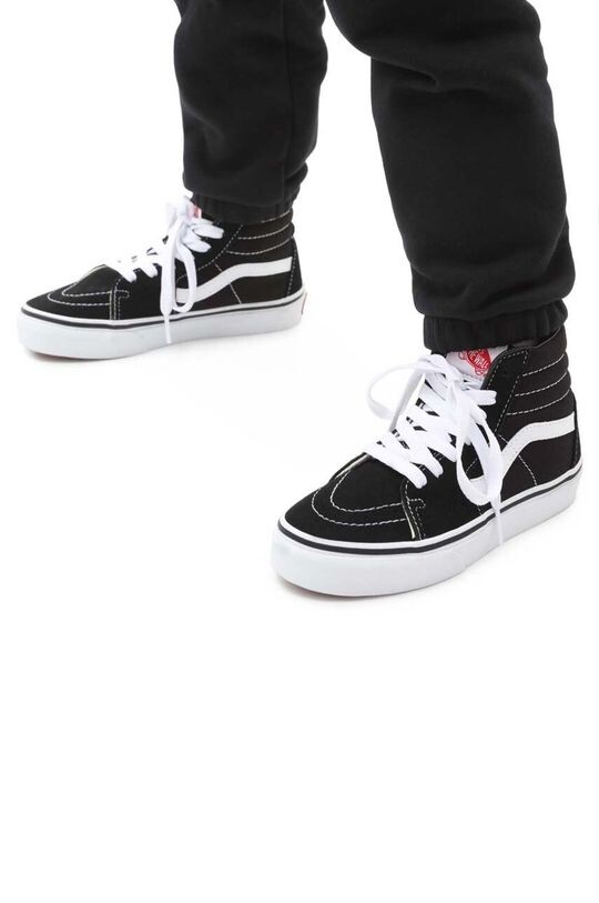 

Детские кроссовки Vans UY SK8 Hi BLACK/TRUE WHITE, черный