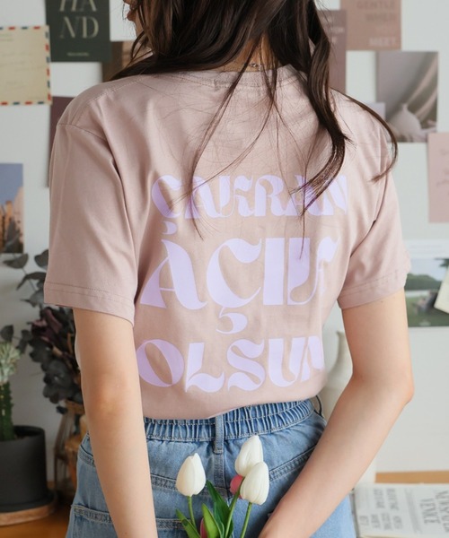 

Футболка с принтом Girly Doll, розовая