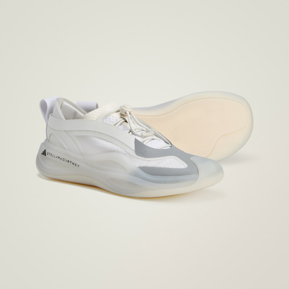Кроссовки Adidas by Stella McCartney Sportswear Low Ground Shoes, цвет Cloud White/Cloud White/Off White