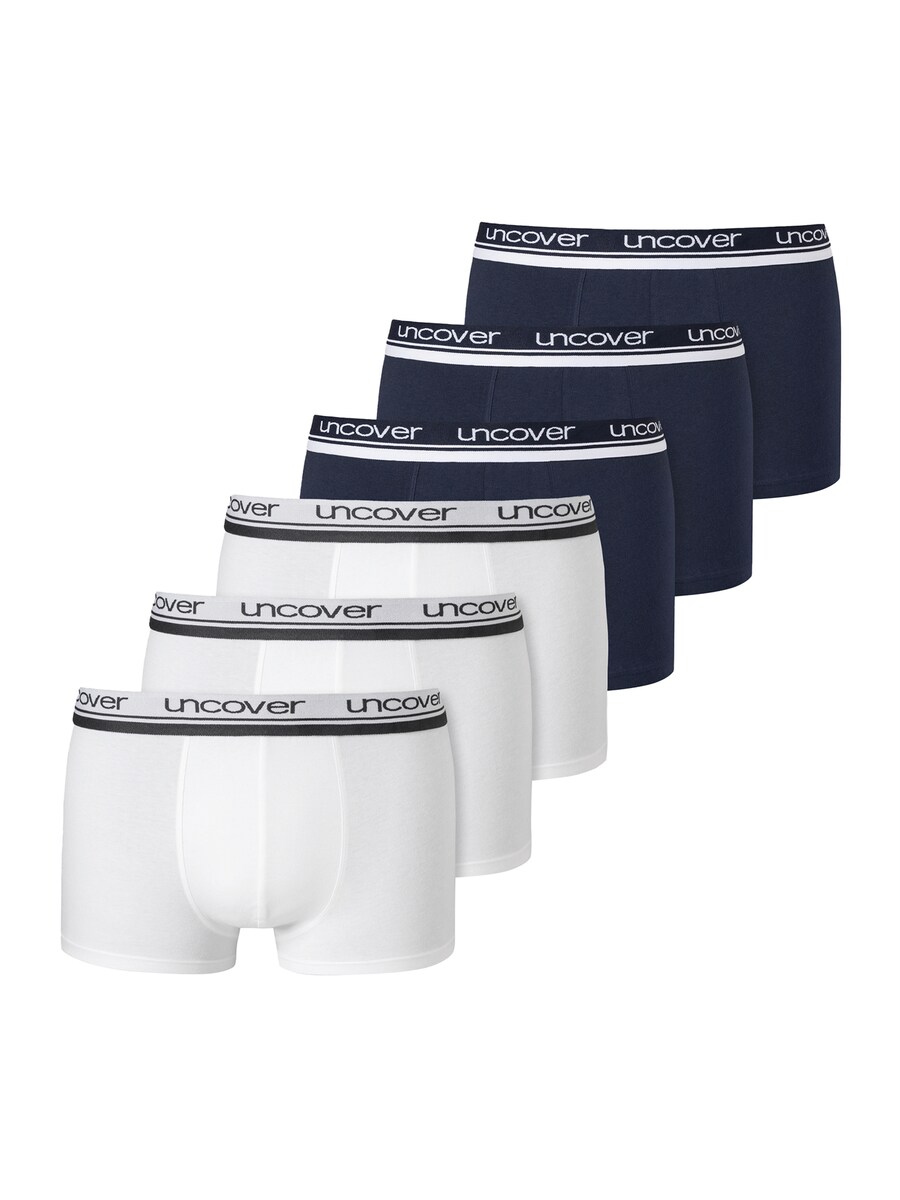 

Боксеры SCHIESSER Uncover, цвет marine blue/White