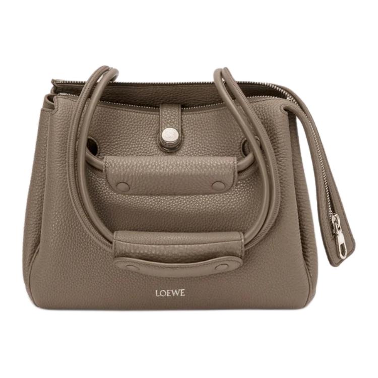 

LOEWE Маленькая женская сумка из телячьей кожи цвета taupe