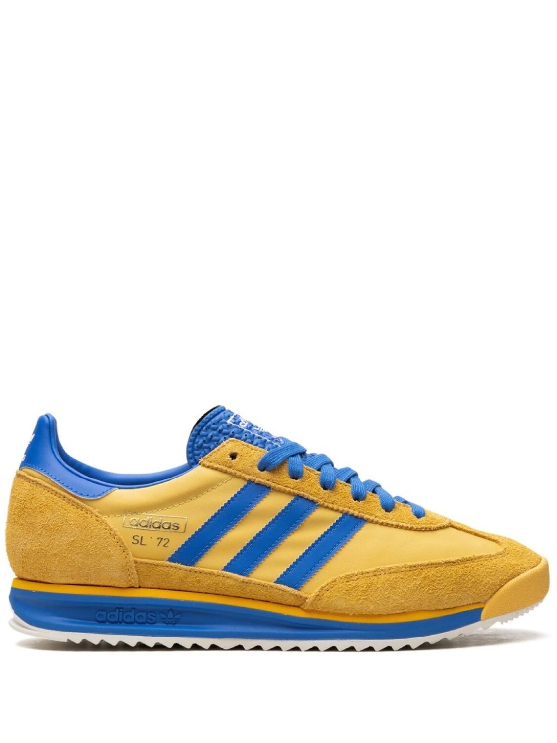 

Кроссовки Adidas SL 72 RS "Utility Yellow/Blue Royal/Core White", желтый