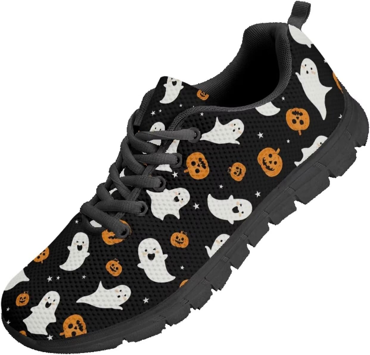 

Мужские кроссовки Funnydude Funny Print для бега, весенние, легкие, дышащие, удобные, Cute Ghost a