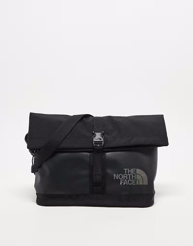 

Сумка через плечо North Face Base Camp черного цвета с серыми деталями The North Face