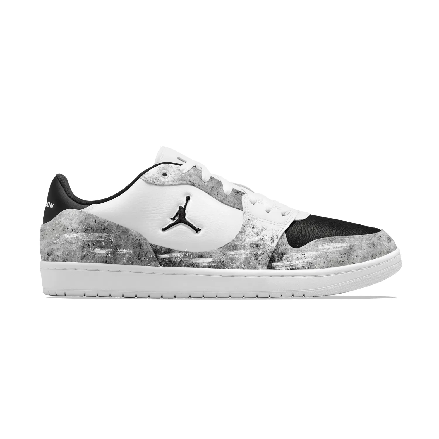 Кроссовки баскетбольные низкие Jordan Mist Edge Black/Gray — фото 4