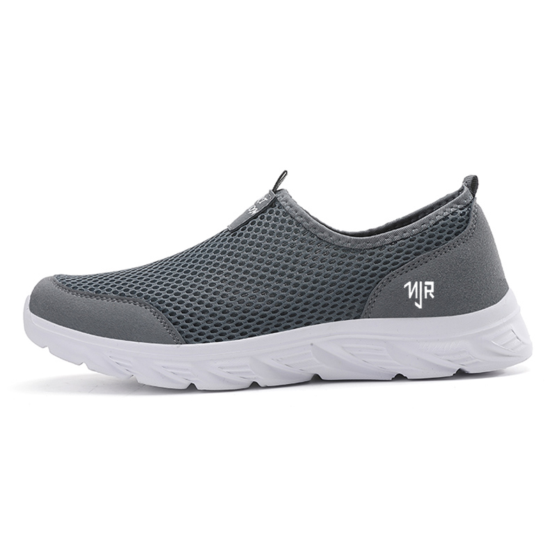 

NANJIREN Мужские повседневные кроссовки Low Top серые, цвет Gray