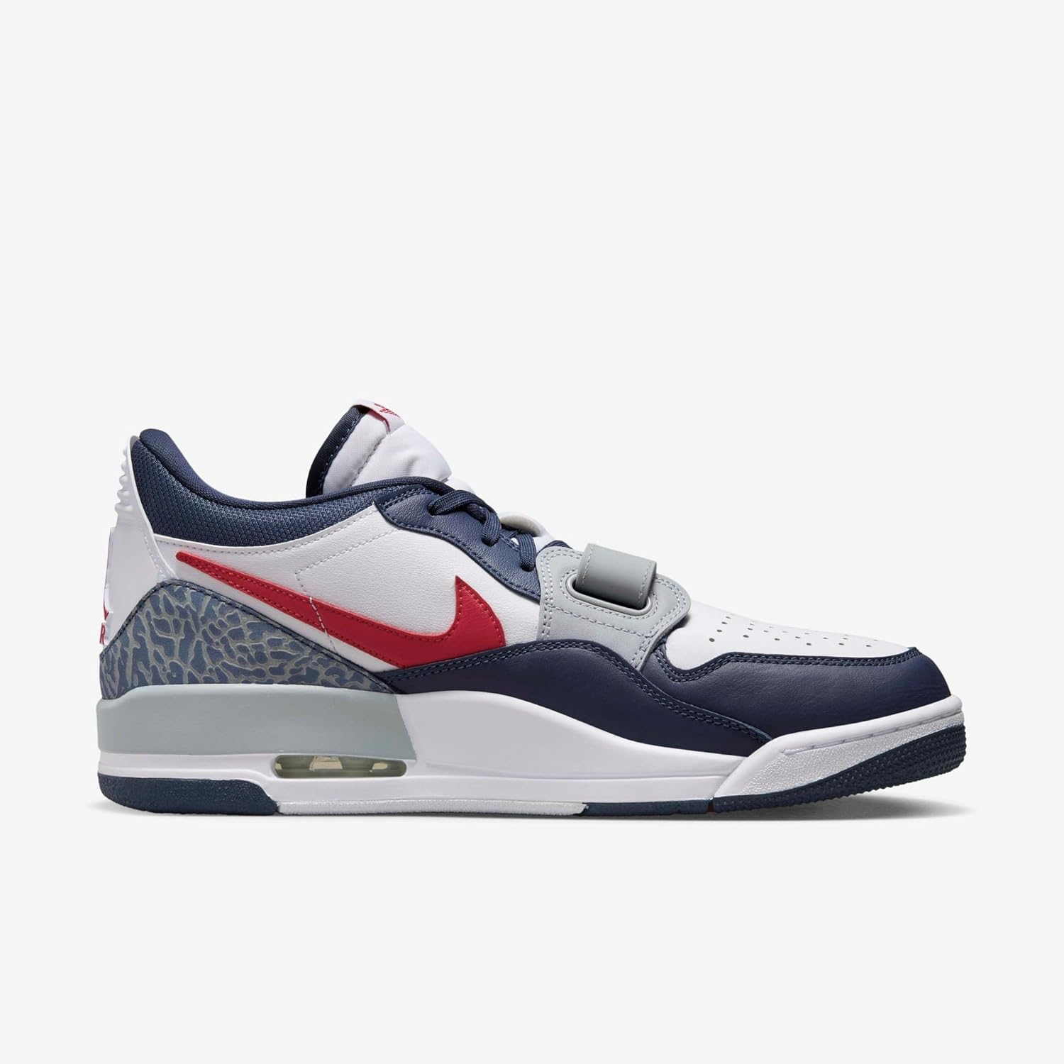 Мужские кроссовки Nike Air Jordan Legacy 312 Low, белый/красный/синий/темно-синий — фото 3