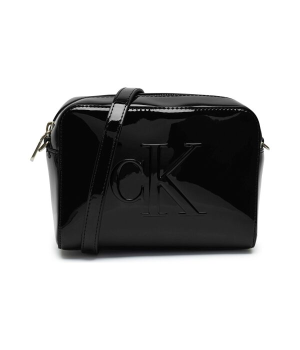 

Сумка-мессенджер женская Calvin Klein Jeans лакированная, черный