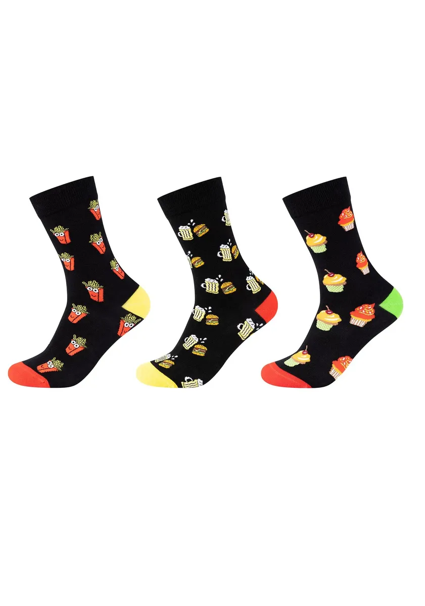 

Носки Fun Носки "Носки, набор из 3 шт." Fun Socks, красный